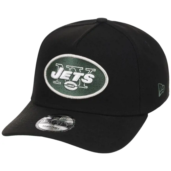NEW YORK JETS NFL LHD Core Black OTC 9FORTY AF NOIR/NOIR/GRIS