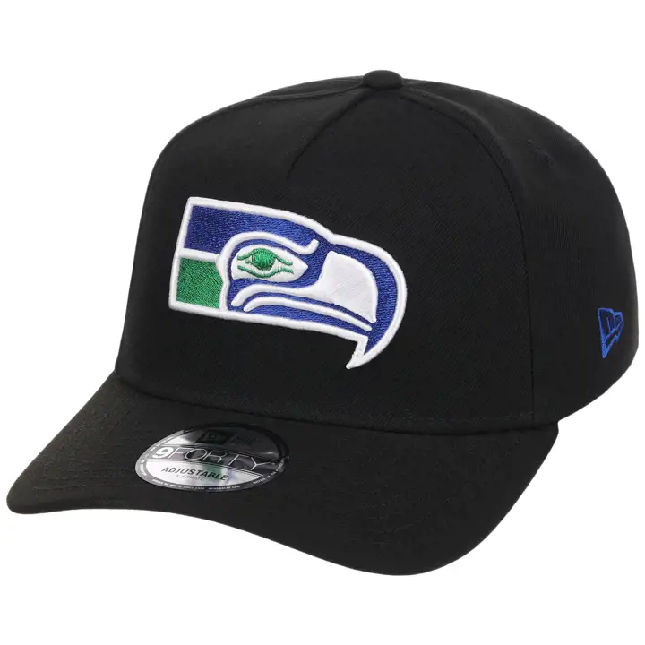 SEATTLE SEAHAWKS NFL LHD Core Black OTC 9FORTY AF NOIR/NOIR/GR