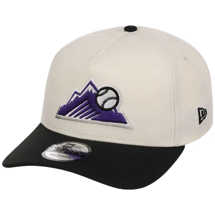 Colorado Rockies MLB LHD Core Chrome OTC 9FORTY AF CHROME/BL