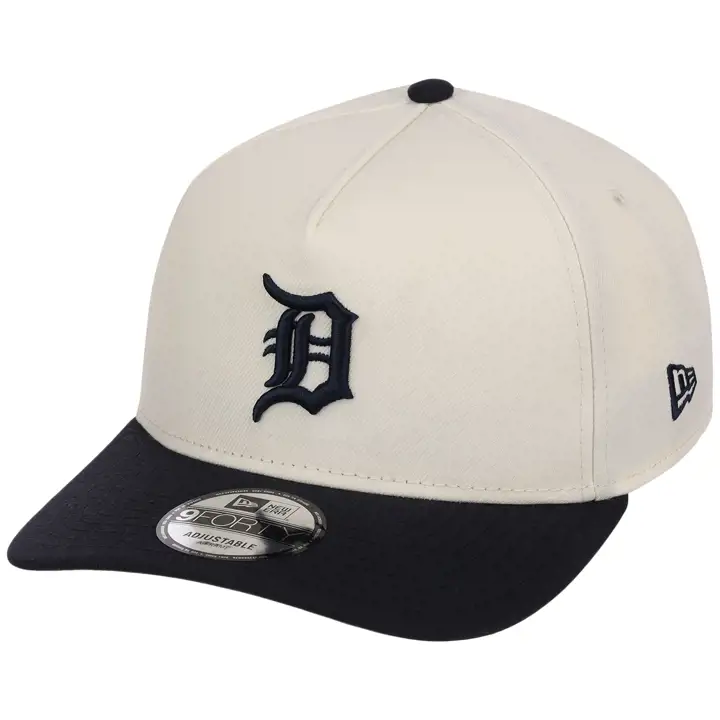 Detroit Tigers MLB LHD Core Chrome OTC 9FORTY AF CHROME/NAVY