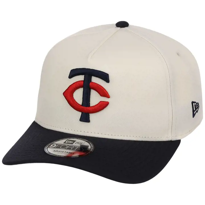 Minnesota Twins MLB LHD Core Chrome OTC 9FORTY AF CHROME/NAV