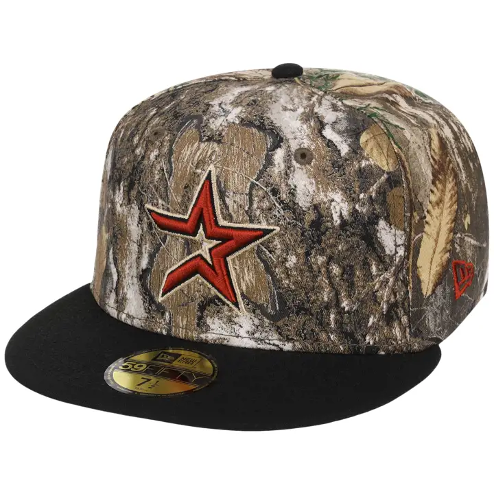 Houston Astros MLB LHD Realtree OTC 59FIFTY CAMO/NOIR/GRIS