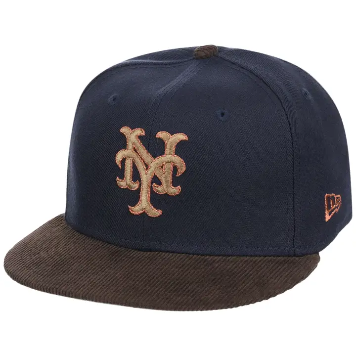 New York Mets MLB LHD Nightshift Standard 59FIFTY MARINE/BRN/G