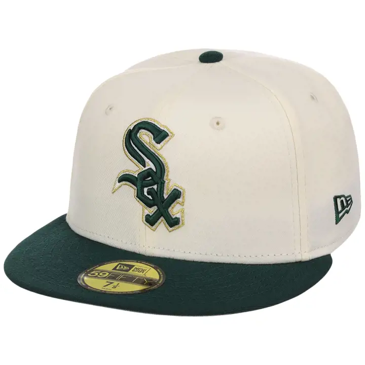 Chicago White Sox MLB Chrome Forest Gold 59FIFTY CHROME/DKGR