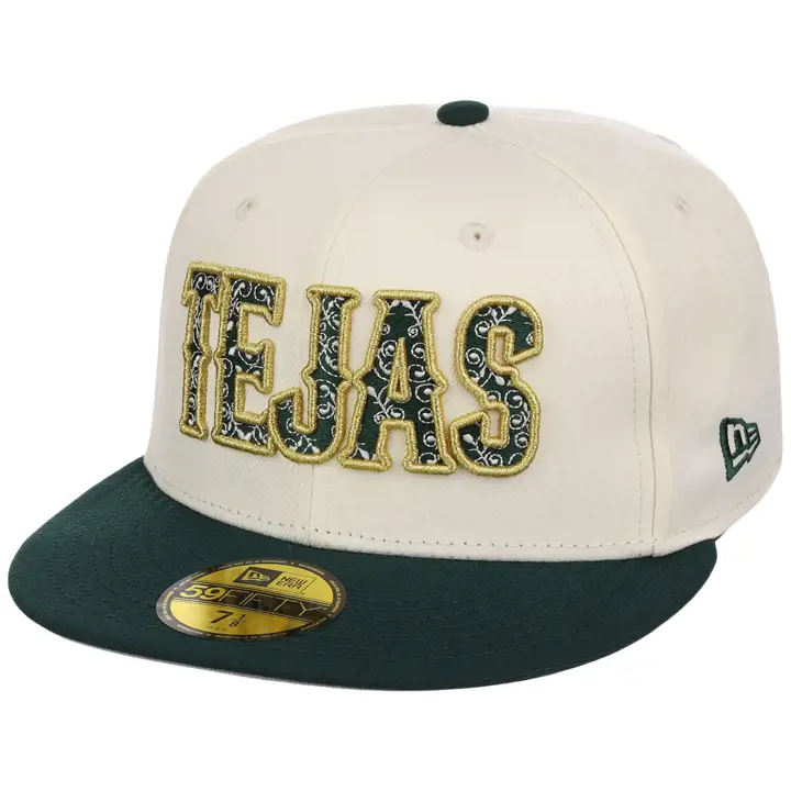 Texas Rangers MLB Chrome Forest Gold 59FIFTY CHROME/DKGRN/GR