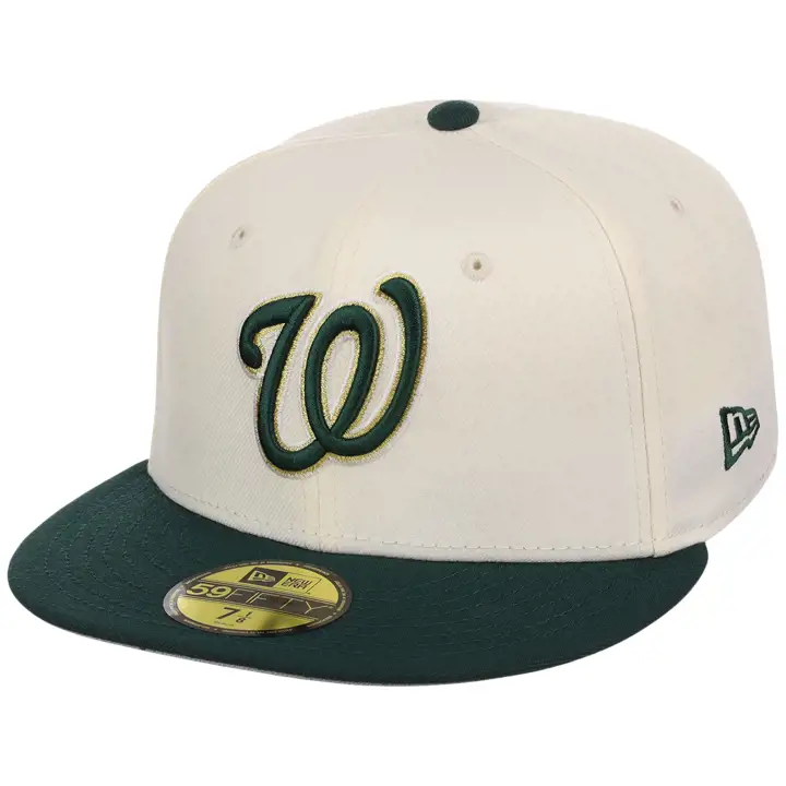 Casquette 59FIFTY Chrome Forest Gold Washington Nationals MLB Chrome/D