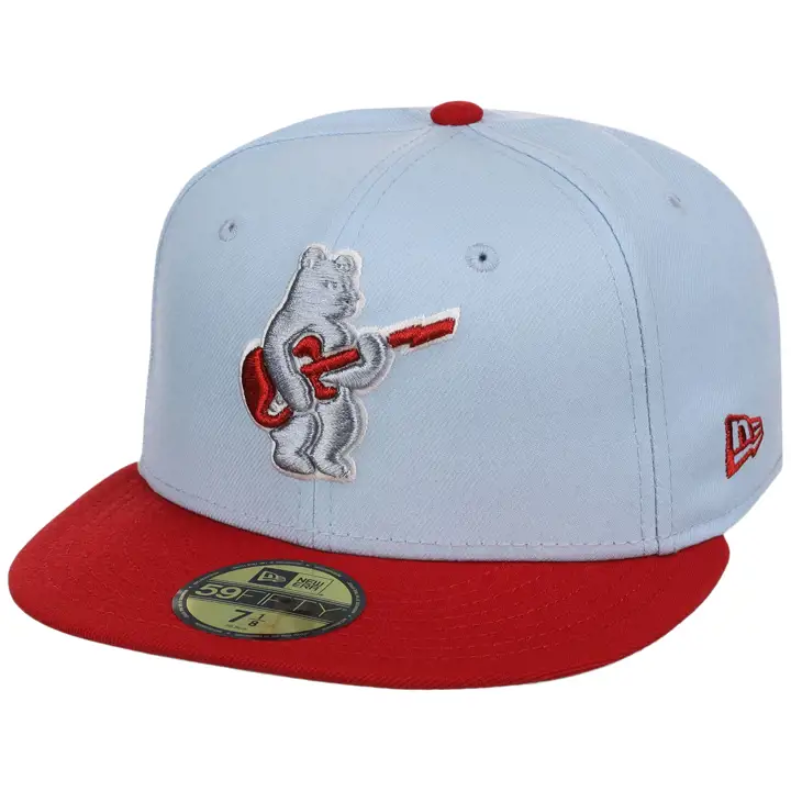 Chicago Cubs MLB GAUCHI Ours local 59FIFTY SKBL/ROUGE/GRIS