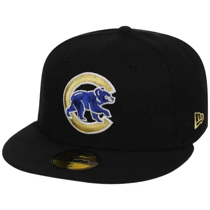 Chicago Cubs MLB GAUCHE LH CHI Noir Local 59FIFTY NOI/NOI/VRTFON