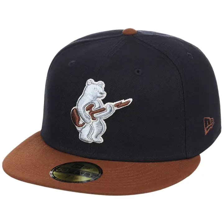 CHICAGO CUBS MLB FA26CP LHD Navy Auburn 59FIFTY NAVY/BRN/GRY