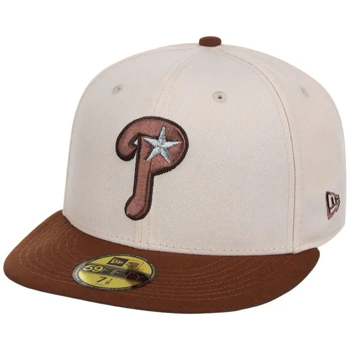 PHILADELPHIA PHILLIES MLB FA26CP Crème auburn 59FIFTY BLANC CASSÉ