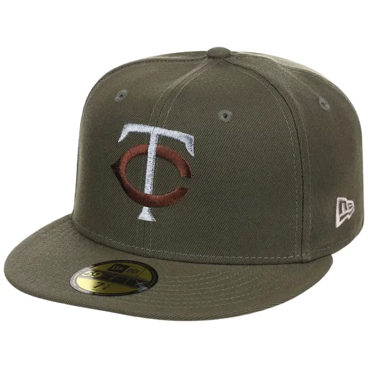 MINNESOTA TWINS MLB FA26CP Olive Alloy 59FIFTY OLV/OLV/GRY