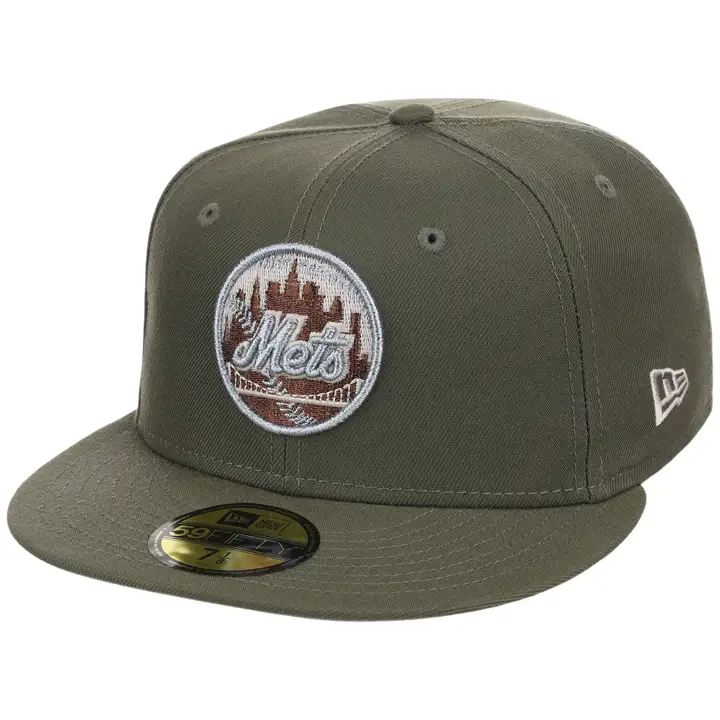 Casquette 59FIFTY NEW YORK METS MLB FA26CP Olive Alloy OLV/OLV/GRY
