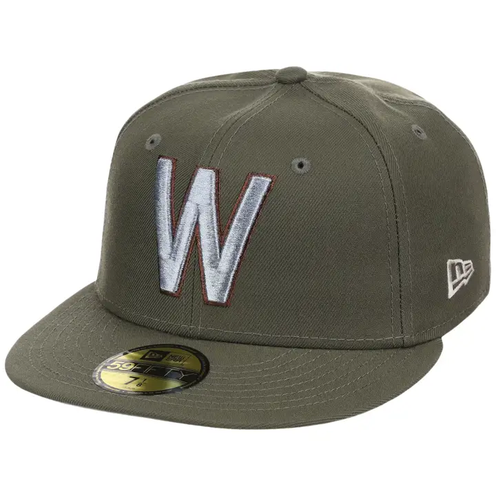 WASHINGTON NATIONALS MLB FA26CP Olive Alloy 59FIFTY OLV/OLV/