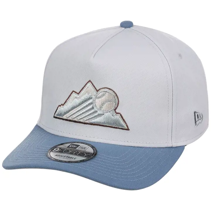 COLORADO ROCKIES MLB FA26CP Faded Spur 9FORTY AF SILV/BLEU/G