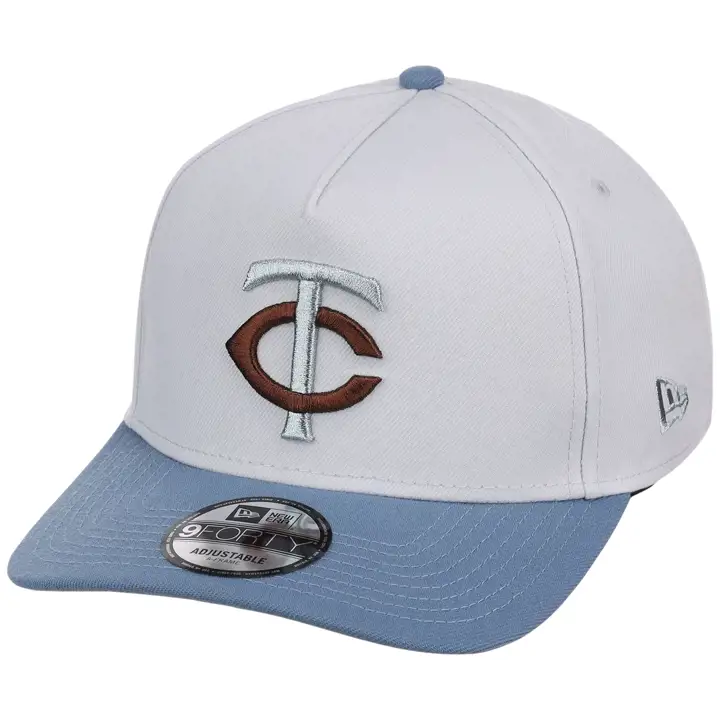 MINNESOTA TWINS MLB FA26CP Faded Spur 9FORTY AF SILV/BLEU/GR