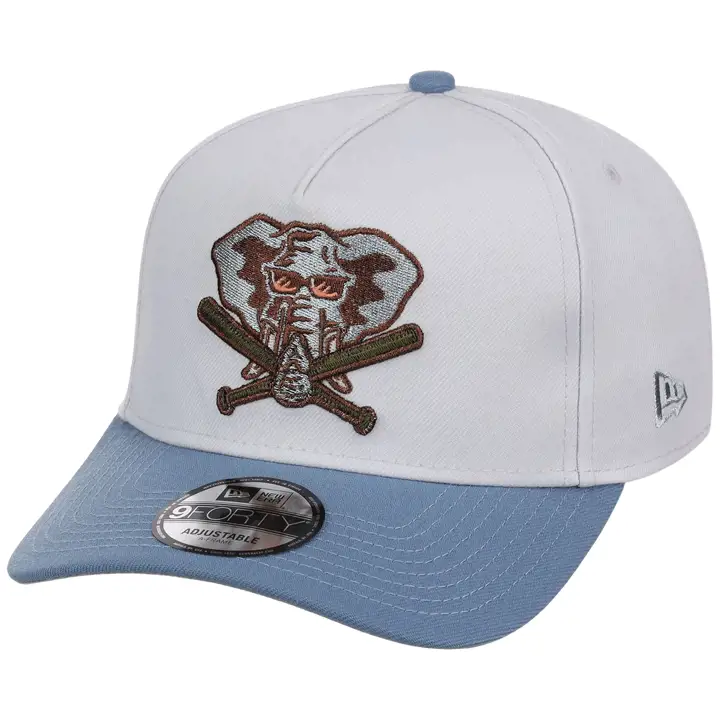 OAKLAND ATHLETICS MLB FA26CP Casquette 9FORTY Faded Spur AF SILV/BLEU/