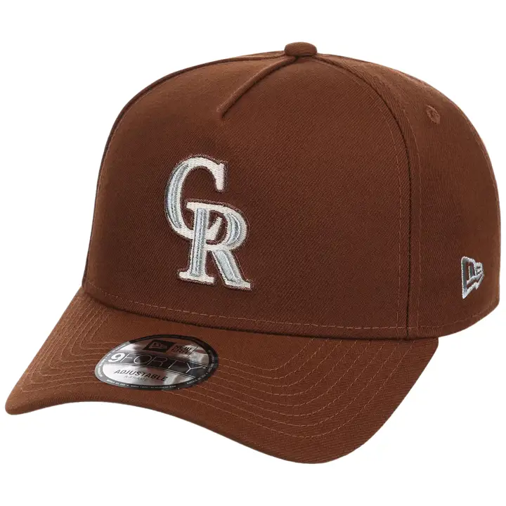 COLORADO ROCKIES MLB FA26CP Deep Auburn 9FORTY AF BRN/BRN/GR