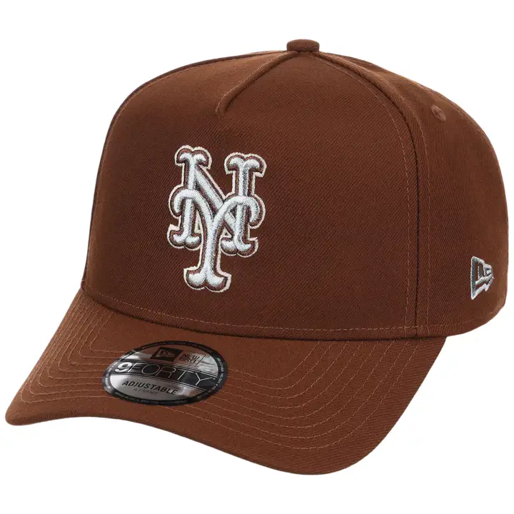 NEW YORK METS MLB FA26CP Auburn foncé 9FORTY AF BRN/BRN/GRY