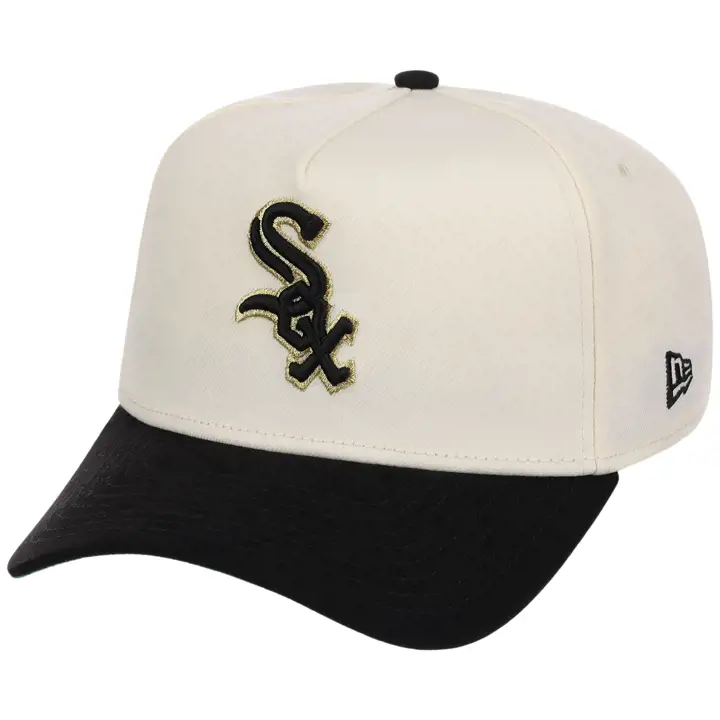 CHICAGO WHITE SOX MLB Chrome Blk Suede 9FORTY AF CHROME/BLK/