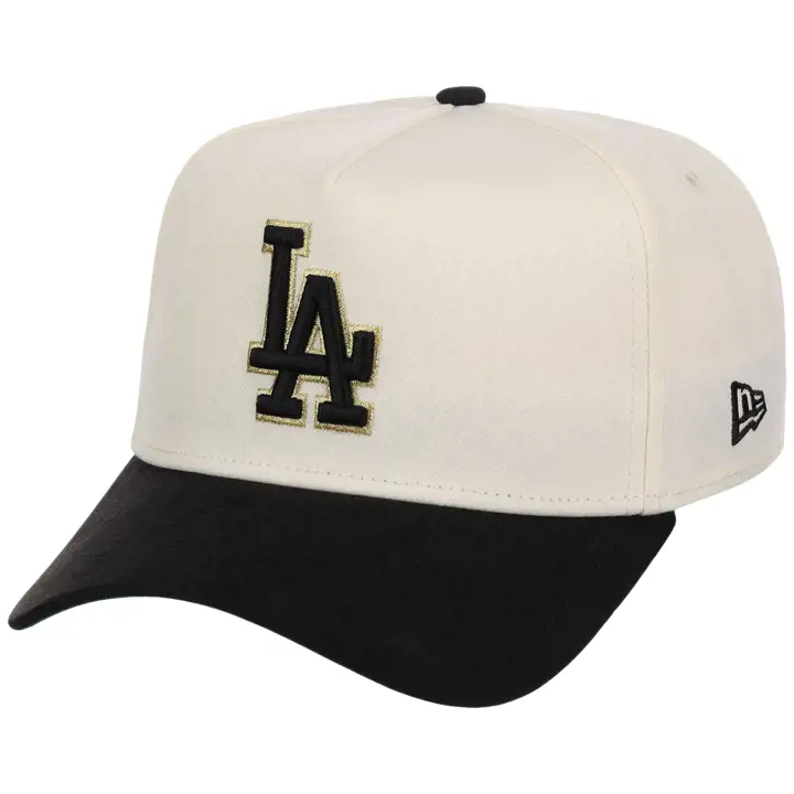 LOS ANGELES DODGERS MLB Chrome Blk Suede 9FORTY AF CHROME/BL
