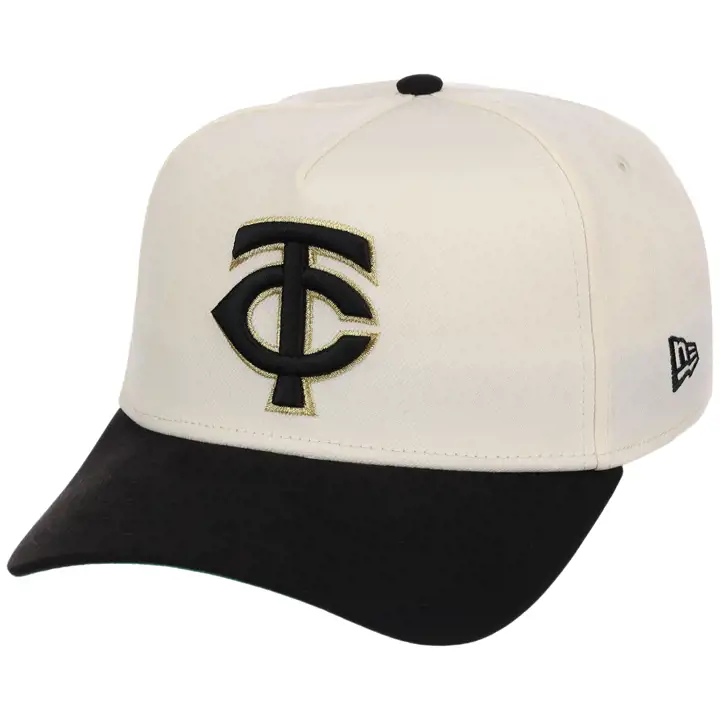 MINNESOTA TWINS MLB Chrome Daim noir 9FORTY AF CHROME/NOIR/KG