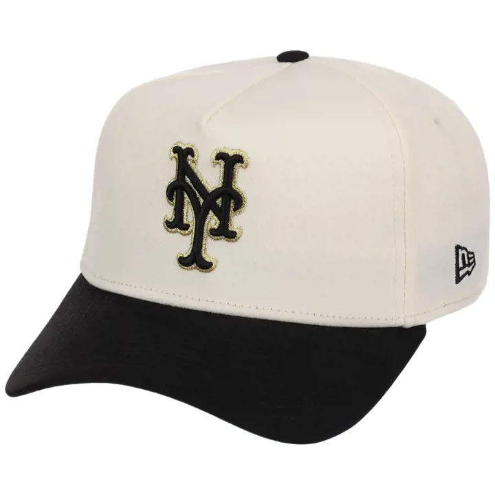 Casquette NEW YORK METS MLB Chrome Daim noir 9FORTY AF CHROME/NOIR/VERT FONCÉ