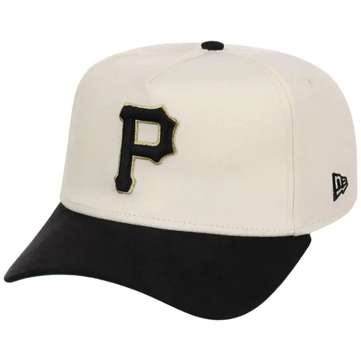 PITTSBURGH PIRATES MLB Chrome Blk Suede 9FORTY AF CHROME/BLK