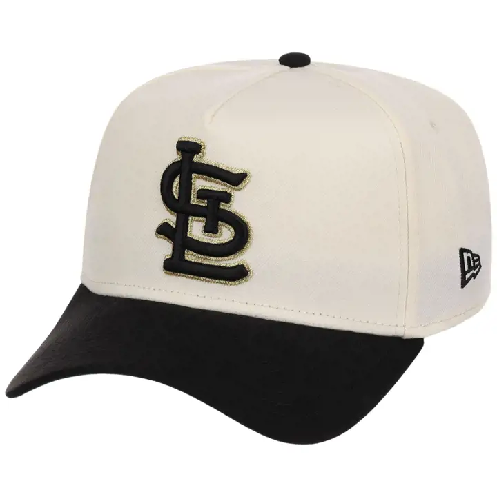 ST. LOUIS CARDINALS MLB Chrome Blk Suede 9FORTY AF CHROME/BL
