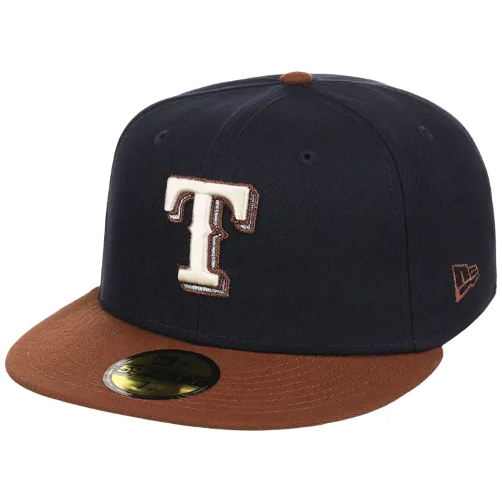 TEXAS RANGERS MLB FA26CP LHD Marine Auburn 59FIFTY NAVY/BRN/GR