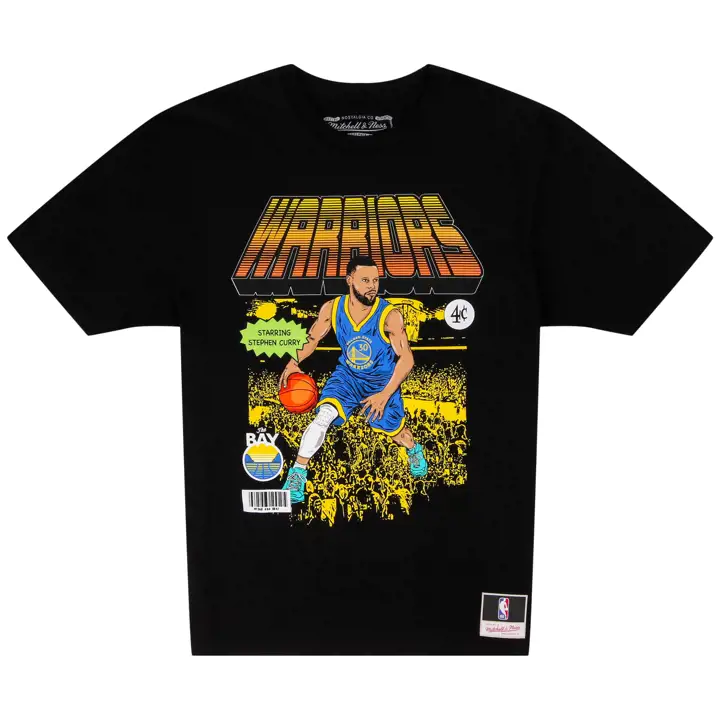 T-shirt BD NBA GOLDEN STATE WARRIORS STEPHEN CURRY NOIR