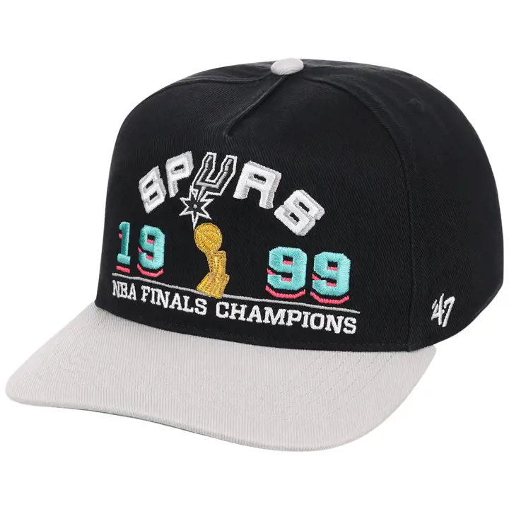 SAN ANTONIO SPURS NBA LHD 1999 Champions '47 Hitch NOIR/GRIS/VERT FONCÉ
