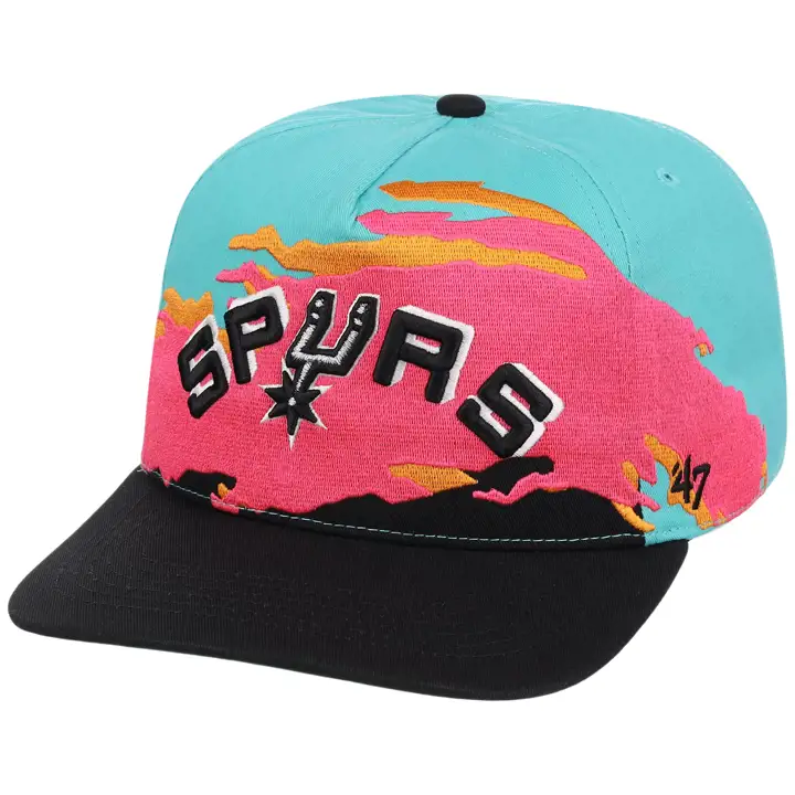 SAN ANTONIO SPURS NBA LHD Casquette '47 Hitch TEAL/BL Pinceau local