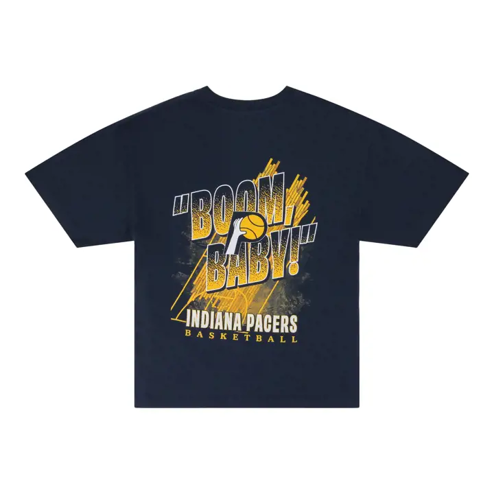 T-shirt basique INDIANA PACERS Boom Baby MARINE/MARINE