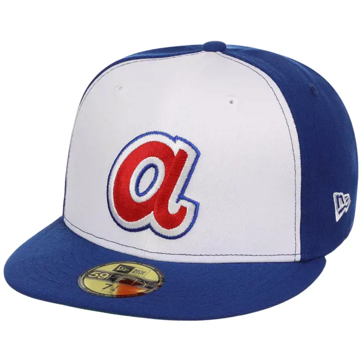 ATLANTA BRAVES MLB Cooperstown AC 59FIFTY WHT/RBL/KGRN