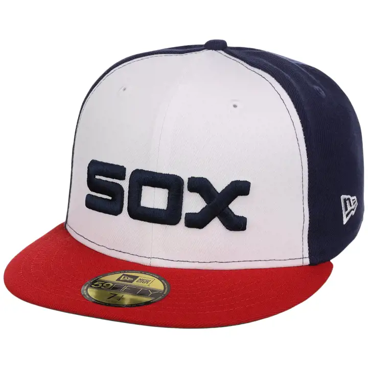 CHICAGO WHITE SOX MLB Cooperstown AC 59FIFTY BLA/ROU/VPR