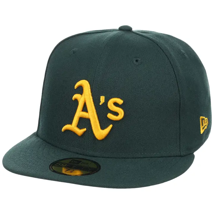 OAKLAND ATHLETICS MLB Cooperstown AC 59FIFTY DKGRN/DKGRN/GRY