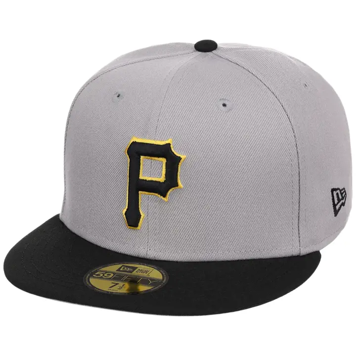 PITTSBURGH PIRATES MLB Cooperstown AC 59FIFTY GRY/BLK/GRY