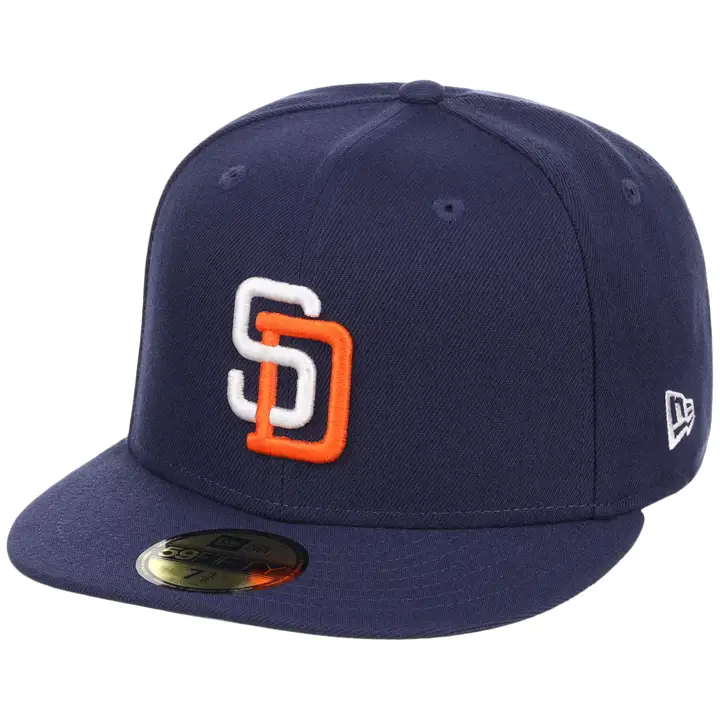 SAN DIEGO PADRES MLB Cooperstown AC 59FIFTY BLEU MARINE/BLEU MARINE/GRIS