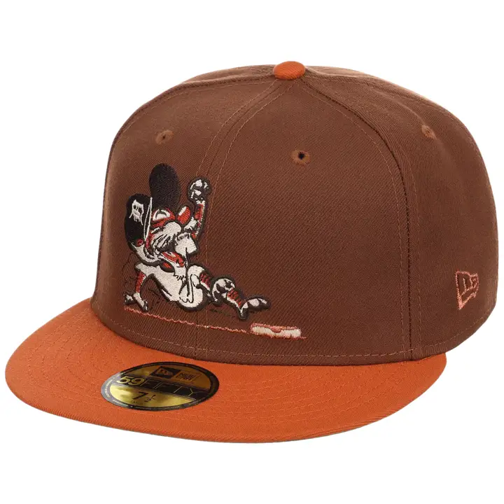 Detroit Tigers MLB Gaucher Copper Harvest 59FIFTY BRN/ORG/KGRN