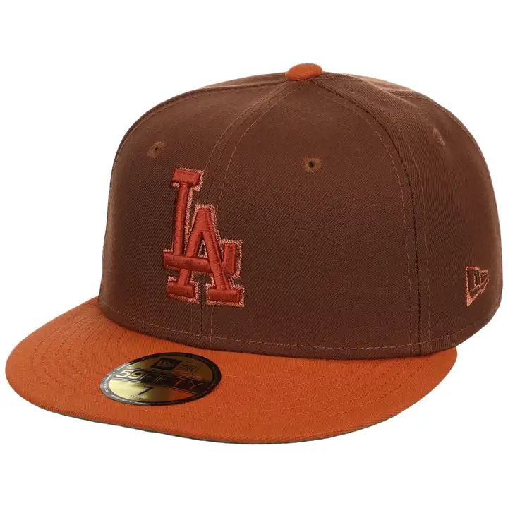 Los Angeles Dodgers MLB LHD Copper Harvest 59FIFTY BRN/ORG/K
