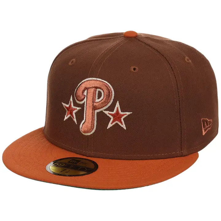 Philadelphia Phillies MLB GAUCHER Cuivre Harvest 59FIFTY BRN/ORG