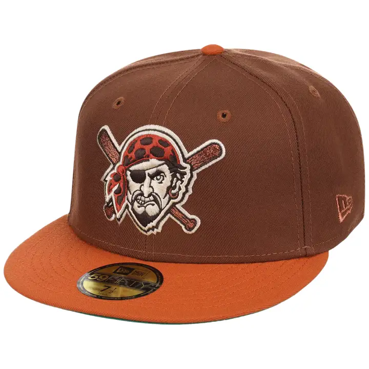 Pittsburgh Pirates MLB GCH Copper Harvest 59FIFTY BRN/ORG/KG