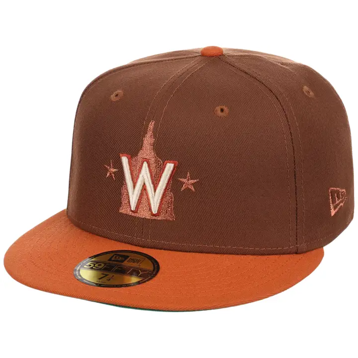Washington Nationals MLB GAUCHERS Copper Harvest 59FIFTY BRN/ORG/