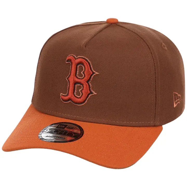 Boston Red Sox MLB GAUCHE Récolte Cuivre 9FORTY AJUSTABLE MAR/ORG/VERT FONCÉ