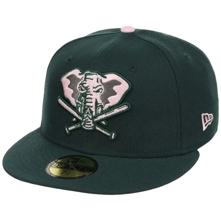 Oakland Athletics MLB LHD Emerald Bloom 59FIFTY VERT FONCÉ/VERT FONCÉ/