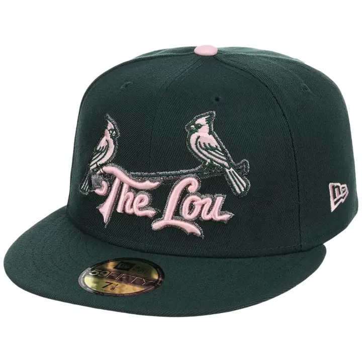 St. Louis Cardinals MLB LHD Emerald Bloom 59FIFTY DKGRN/DKGR