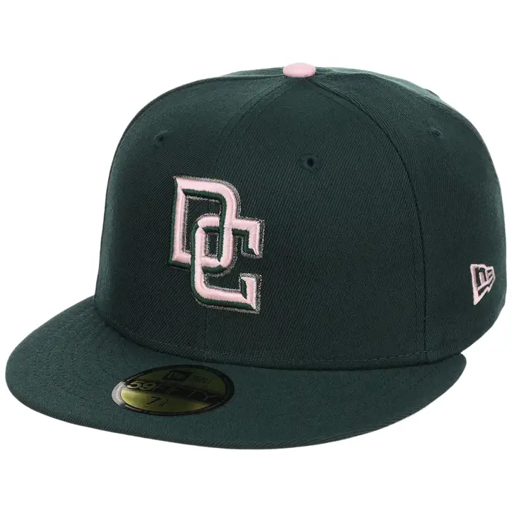 Washington Nationals MLB LHD Emerald Bloom 59FIFTY Vert foncé/Vert foncé