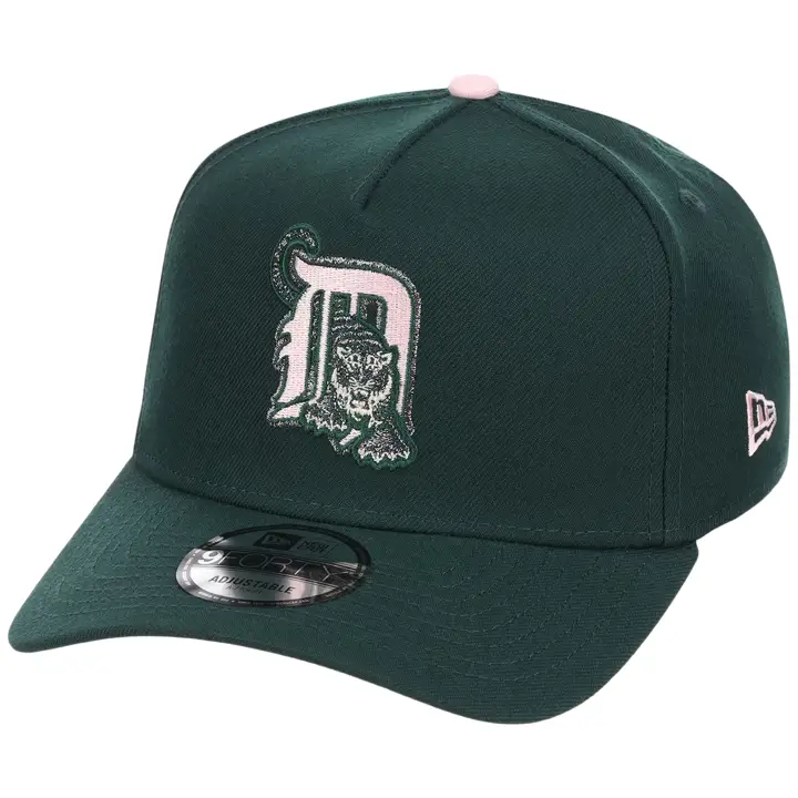 Detroit Tigers MLB GCH Émeraude Bloom 9FORTY AF DKGRN/DKGRN/P
