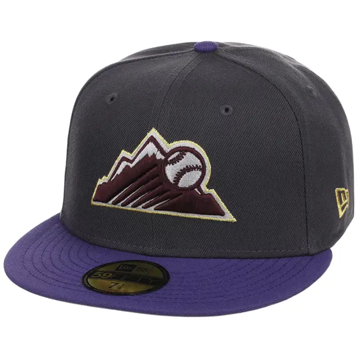 Colorado Rockies MLB G/LHD Midnight Orchid 59FIFTY GRAPH/VIOLET/G