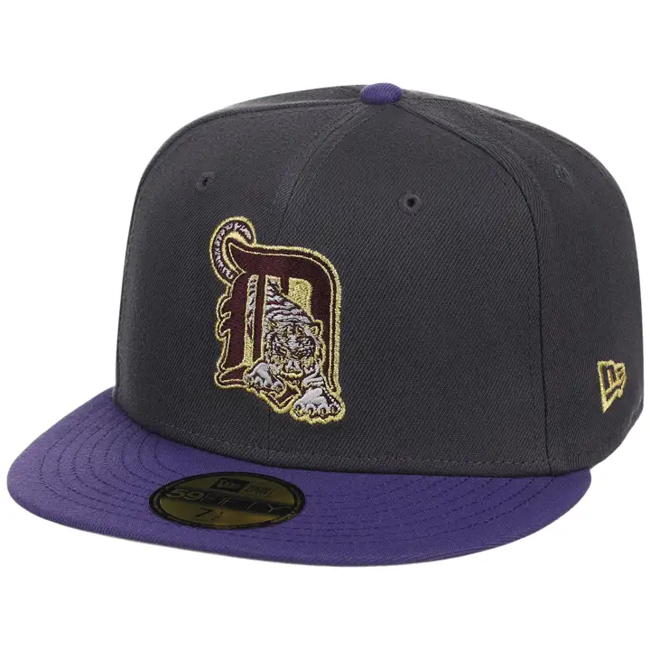 Detroit Tigers MLB LHD Midnight Orchid 59FIFTY GRAPH/VIOLET/GRIS